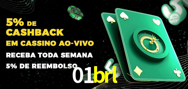 Promoções do cassino ao Vivo 01brl